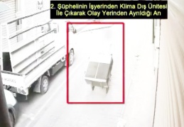 Beyaz eşya hırsızları yakalandı