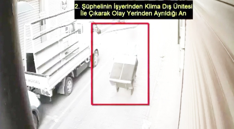 Beyaz eşya hırsızları yakalandı