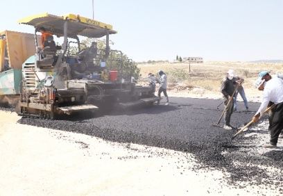 Beykent Mahallesi’nde yeni yollar asfaltlanıyor