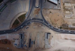 Beykent ve Yeşilvadi köprülü kavşaklarının yapımı sürüyor
