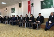 Beykent’te muhtarlarla bir araya geldi