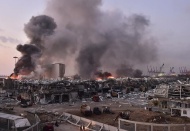 Beyrut: 2 bin 750 ton amonyum nitrat patladı