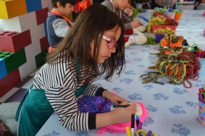 &#8220;Bez Bebek Atölyesi&#8221;nden 900 çocuk faydalandı