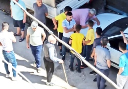 Bıçaklı, satırlı kavgada taş ve sopalar havada uçuştu