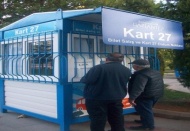 Bilet satış ve kart dolum  noktaları kolaylık sağlıyor