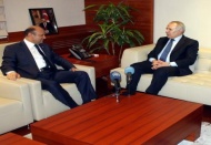 Bilim Sanayi ve Teknoloji Bakanı Fikri Işık, dün Valisi Erdal Ata’yı ziyaret etti.