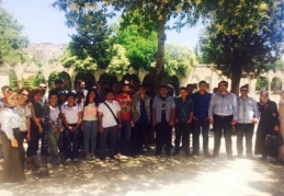 Bin 120 genç yöreleri gezdi