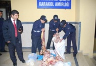 Bin 480 kilo et imha edildi