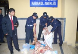 Bin 480 kilo et imha edildi 