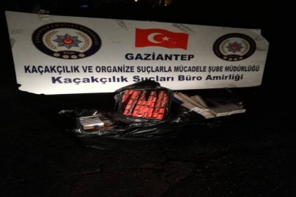 Bin 290 paket gümrük kaçağı sigara ele geçirildi 