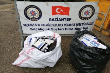 Bin 970 paket kaçak sigara ele geçirildi 