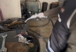 Bin 350 litre kaçak akaryakıt ele geçirildi