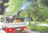 Bin 500 kişilik ekiple ilaçlama yapılıyor