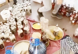 Bin 500 litre etil alkol, 3 bin şişe sahte içki ele geçirildi