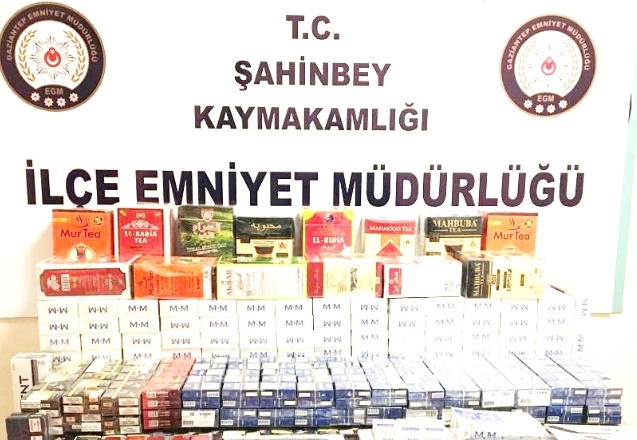 Bin 528 paket gümrük kaçağı sigara ele geçirildi