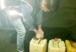 Bin 650 litre kaçak akaryakıt ele geçirildi