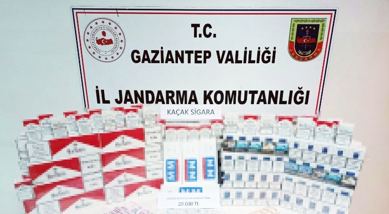 Bin 850 paket kaçak sigara ele geçirildi