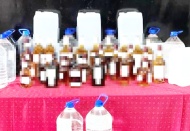 Bin 970 litre kaçak alkol ele geçirildi