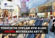 Bin kişiye 147 metrekare AVM düşüyor