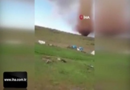 Bingöl'de devasa hortum görüntülendi