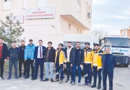 Bingöl’den deprem bölgelerine sağlıkçılar gönderildi