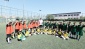 Binin üzerinde futbol tutkunu çocuğa eğitim veriliyor