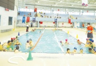 Binlerce çocuk ve genç su sporlarıyla tanışıyor