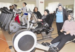 Binlerce insan spor yapıyor
