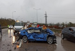 Bir ayda, 33 bin 621 kaza meydana geldi