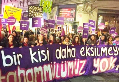 Bir ayda 560 kadın destek istedi