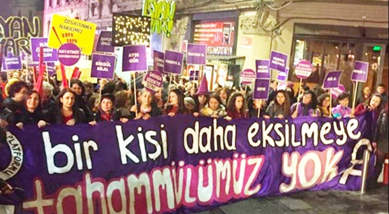 Bir ayda 560 kadın destek istedi