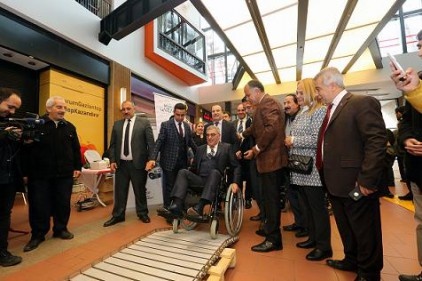 &#8220;Bir dakika engelli olur musun&#8221; etkinliği düzenlendi