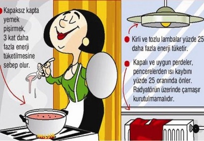 Bir ev kadını tasarruf ettiği enerji ile her yıl bir altın alabilir