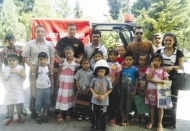 Bir günlüğüne itfaiyeci oldular