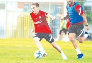 Bir günlük iznin ardından antrenmanlar başladı