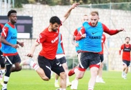 Bir günlük iznin ardından antrenmanlar başladı