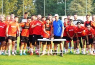 Bir günlük iznin ardından Sivasspor hazırlıkları başladı