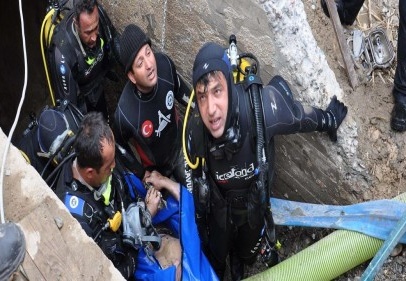 Bir işçinin cesedine ulaşıldı