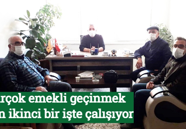 Birçok emekli geçinmek için ikinci bir işte çalışıyor