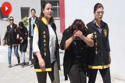 Biri hamile iki hırsızlık zanlısı kadını saç tokası ele verdi