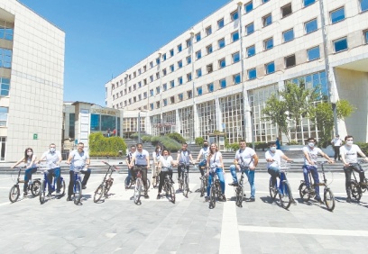 Bisiklet; güvenli, sosyal mesafeli temassız, gürültüsüz, ekonomik