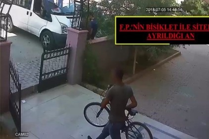 Bisiklet hırsızı kamera görüntülerinden tespit edildi