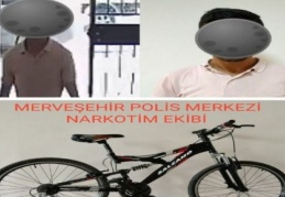 Bisiklet hırsızı yakalandı