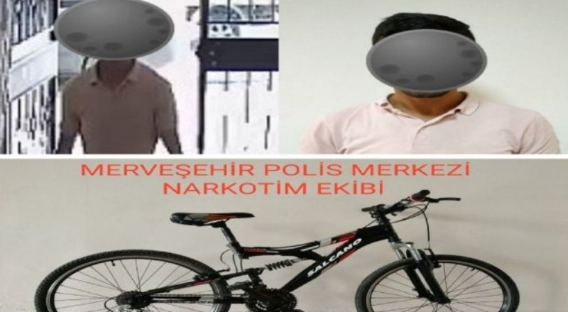 Bisiklet hırsızı yakalandı