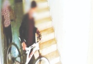 Bisiklet hırsızları kameralardan kaçamadı