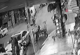 Bisikletli çocuğa çarpmamak için park halindeki otomobile çarptı 