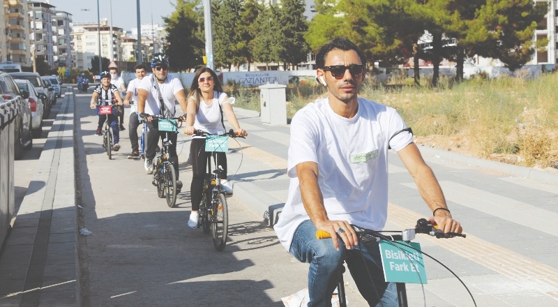 Bisikletli Ulaşım Farkındalık Turu yapıldı