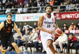 Bitci Türkiye Kupası: Gaziantep Basketbol, 77-62 mağlup