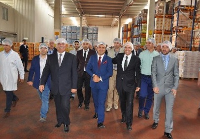 Bizce Yağ Üretim Tesisleri'nde inceleme yaptı