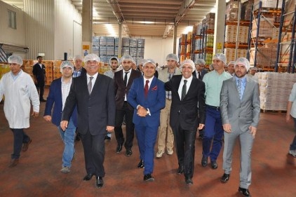 Bizce Yağ Üretim Tesisleri&#039;nde inceleme yaptı